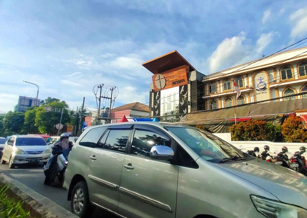 Jalan Veteran Kota Serang.