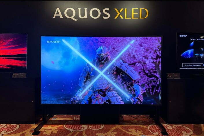 Produk Sharp TV 4K AQUOS XLED. (Foto/Sharp)