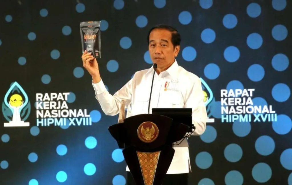 Presiden Jokowi Hajirocker Coffee