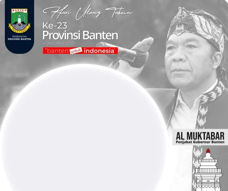 Twibbon HUT Provinsi Banten