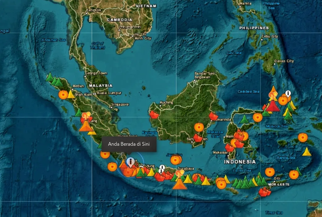 Gunung Api di Indonesia