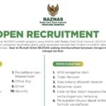 Flayer lowongan kerja baznas Banten