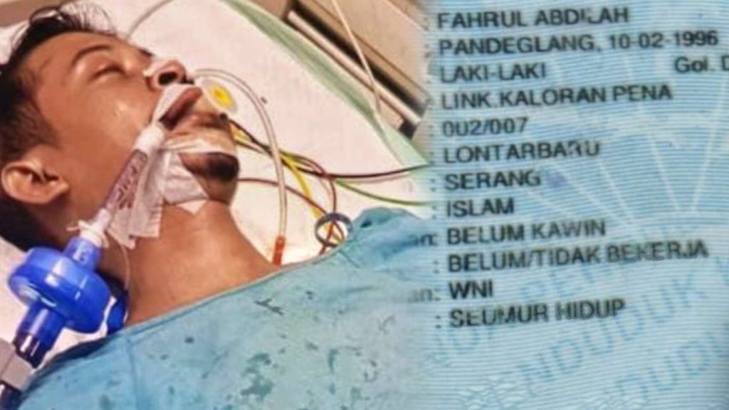 Fahrul dikeroyok Oknum TNI