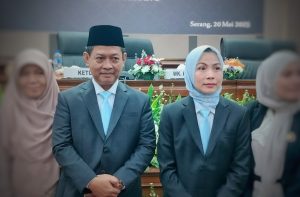 Bupati dan Wakil Bupati Serang