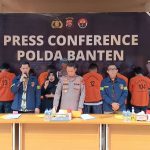 Press Conference Polda Banten