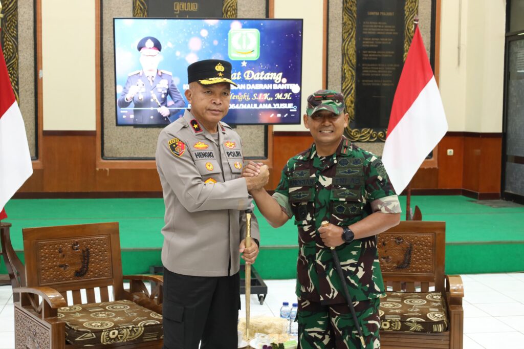 Kapolda Banten dan Danrem 064/MY